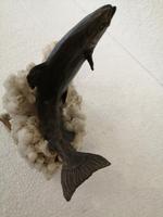 Fine Quality Bronze Sculpture of Leaping Salmon (5 of 8) Fine Quality Bronze Sculpture of Leaping Salmon (5 of 8)