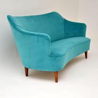 1960's Italian Vintage Cocktail Sofa / Love Seat (4 of 8) 1960's Italian Vintage Cocktail Sofa / Love Seat (4 of 8)