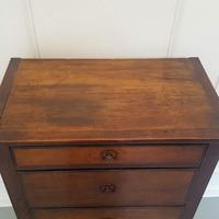 French Oak Tall Narrow Chest c1870 (6 of 7) French Oak Tall Narrow Chest c1870 (6 of 7)