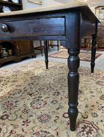 Antique Victorian Pine Farmhouse Table with Drawer (10 of 16) Antique Victorian Pine Farmhouse Table with Drawer (10 of 16)