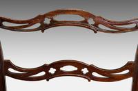 Pair of Chippendale Period Ladderback Side Chairs (6 of 6) Pair of Chippendale Period Ladderback Side Chairs (6 of 6)