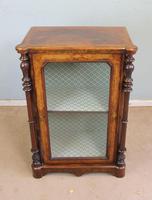 Antique Victorian Burr Walnut Display Cabinet (5 of 9) Antique Victorian Burr Walnut Display Cabinet (5 of 9)
