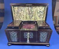 Regency Rosewood Twin Canister Tea Caddy (9 of 17) Regency Rosewood Twin Canister Tea Caddy (9 of 17)
