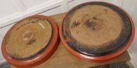 Pair of North African Folk Art Hand Made Red Ochre Dishes (3 of 6) Pair of North African Folk Art Hand Made Red Ochre Dishes (3 of 6)