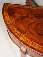 Fine Quality George III Period Demi-lune Card Table (6 of 6) Fine Quality George III Period Demi-lune Card Table (6 of 6)