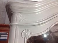 Painted French Carved Armoire in Plummet Grey (4 of 6) Painted French Carved Armoire in Plummet Grey (4 of 6)