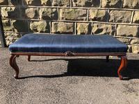 Large Antique Walnut Stool (6 of 8) Large Antique Walnut Stool (6 of 8)