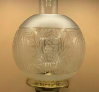 Quality 19thc Victorian Twin-Burning Duplex Porcelain & Ceramic Table Oil Lamp (4 of 12) Quality 19thc Victorian Twin-Burning Duplex Porcelain & Ceramic Table Oil Lamp (4 of 12)
