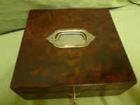 Amboyna Jewellery – Table Box. C1890 (2 of 10) Amboyna Jewellery – Table Box. C1890 (2 of 10)