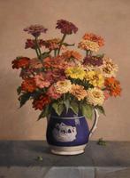 Oil Painting by John Ernest Foster “Summer Blooms” (3 of 7) Oil Painting by John Ernest Foster “Summer Blooms” (3 of 7)