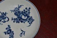 c1770- 78 Liverpool Porcelain Philip Christian Saucer Fruit Sprigs Saucer (5 of 7) c1770- 78 Liverpool Porcelain Philip Christian Saucer Fruit Sprigs Saucer (5 of 7)