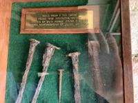 Rare Find in 1958 - Roman Nails C80ad Found in North of England (2 of 3) Rare Find in 1958 - Roman Nails C80ad Found in North of England (2 of 3)