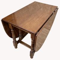 Good Quality Solid Oak Drop Leaf Table (4 of 6) Good Quality Solid Oak Drop Leaf Table (4 of 6)