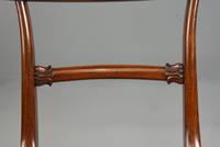 Set of 6 Regency Rosewood Bar Back Dining Chairs (7 of 8) Set of 6 Regency Rosewood Bar Back Dining Chairs (7 of 8)
