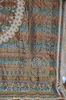 Large Vintage Middle Eastern Embroidered Silk Wall Hanging (8 of 10) Large Vintage Middle Eastern Embroidered Silk Wall Hanging (8 of 10)