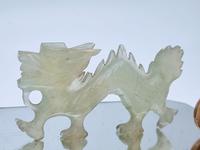Antique Asian Small Chinese Jade Figurine Dragon Statue (2 of 5) Antique Asian Small Chinese Jade Figurine Dragon Statue (2 of 5)
