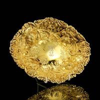 Majestic Antique Solid Silver Gilt Large Dishes / Bowls - Set of 3 - John Aldwinckle & Thomas Slater 1892 (10 of 18) Majestic Antique Solid Silver Gilt Large Dishes / Bowls - Set of 3 - John Aldwinckle & Thomas Slater 1892 (10 of 18)