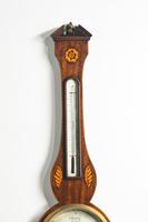 George III Period Mahogany Barometer by Ceser Scalfini (2 of 3) George III Period Mahogany Barometer by Ceser Scalfini (2 of 3)