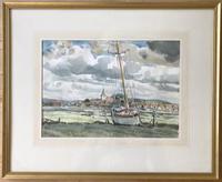 'Watercolour of Bosham' by Chichester Artist Peter Iden (2 of 2) 'Watercolour of Bosham' by Chichester Artist Peter Iden (2 of 2)