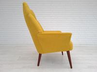 Erhardsen & Andersen, completely renovated high-backed Danish armchair, 60s (4 of 12) Erhardsen & Andersen, completely renovated high-backed Danish armchair, 60s (4 of 12)