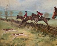 'The Fox Hunt' Original Vintage Country Sporting Pursuit Oil on Canvas Painting (4 of 17) 'The Fox Hunt' Original Vintage Country Sporting Pursuit Oil on Canvas Painting (4 of 17)