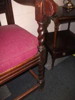 Oak Barley Twist Pew Bench (2 of 2) Oak Barley Twist Pew Bench (2 of 2)