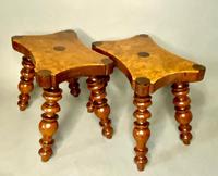 Pair of Lace Makers Candle Stools (3 of 6) Pair of Lace Makers Candle Stools (3 of 6)