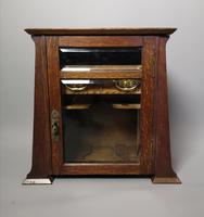 Antique Art Nouveau Oak Smokers Cabinet (9 of 13) Antique Art Nouveau Oak Smokers Cabinet (9 of 13)