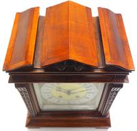 Wow! Superb Antique German Burr Walnut 8-Day Mantel Clock Striking Bracket Clock by Lenzkirch (9 of 10) Wow! Superb Antique German Burr Walnut 8-Day Mantel Clock Striking Bracket Clock by Lenzkirch (9 of 10)