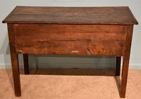 George III Elm Wood Server Two Drawers (2 of 8) George III Elm Wood Server Two Drawers (2 of 8)