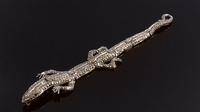 Art Deco Marcasite Ruby Paste Lizard Bracelet (3 of 16) Art Deco Marcasite Ruby Paste Lizard Bracelet (3 of 16)