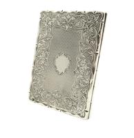 Antique Victorian Sterling Silver Card Case 1862 (5 of 8) Antique Victorian Sterling Silver Card Case 1862 (5 of 8)