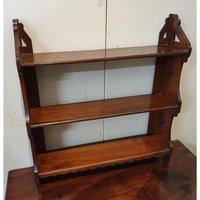 Mahogany Hanging Wall Shelves (5 of 6) Mahogany Hanging Wall Shelves (5 of 6)