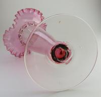 A Large Cranberry Glass Jack in Pulpit Vase C.19thc (8 of 8) A Large Cranberry Glass Jack in Pulpit Vase C.19thc (8 of 8)