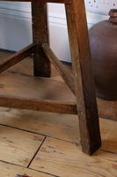 Late 18th Century Oak Cricket Table (5 of 20) Late 18th Century Oak Cricket Table (5 of 20)