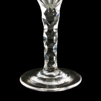 18th Century Facet Stem Wine Glass (3 of 6) 18th Century Facet Stem Wine Glass (3 of 6)