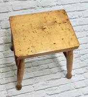Antique Country Stool - Ash & Sycamore (4 of 5) Antique Country Stool - Ash & Sycamore (4 of 5)