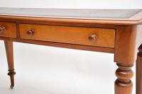 Antique Victorian Mahogany Writing Table / Desk (6 of 9) Antique Victorian Mahogany Writing Table / Desk (6 of 9)