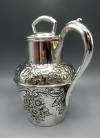 Antique Scottish Silver Plated Claret/Mulled Wine Jug - Patented Filter Lid (3 of 8) Antique Scottish Silver Plated Claret/Mulled Wine Jug - Patented Filter Lid (3 of 8)