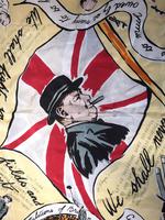 Original 1940s Winston Churchill Propaganda Scarf Rayon For Filmyra (10 of 11) Original 1940s Winston Churchill Propaganda Scarf Rayon For Filmyra (10 of 11)