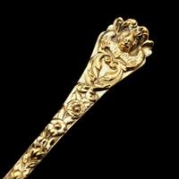 Antique Set of 4 Solid Silver Gilt Spoons with Highly Embossed Design - Henry William Curry 1871 (5 of 14) Antique Set of 4 Solid Silver Gilt Spoons with Highly Embossed Design - Henry William Curry 1871 (5 of 14)