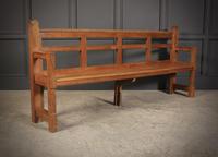 Solid Oak Arts & Crafts Bench (8 of 15) Solid Oak Arts & Crafts Bench (8 of 15)