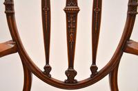 Pair of Antique Satinwood Cane Seated Armchairs (8 of 12) Pair of Antique Satinwood Cane Seated Armchairs (8 of 12)