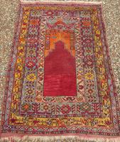 Antique Anatolian Prayer Rug (8 of 8) Antique Anatolian Prayer Rug (8 of 8)
