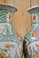 Pair of Chinese Famille Verte Vases (5 of 5) Pair of Chinese Famille Verte Vases (5 of 5)