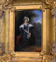 Late Regency Miniature Oil of a Lady (4 of 7) Late Regency Miniature Oil of a Lady (4 of 7)