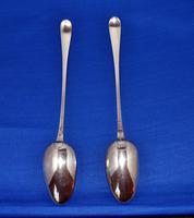 Pair of Georgian Silver Straining Spoons (2 of 4) Pair of Georgian Silver Straining Spoons (2 of 4)
