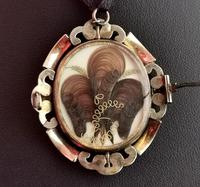 Victorian Mourning Pendant, Swivel Brooch, Hairwork (9 of 10) Victorian Mourning Pendant, Swivel Brooch, Hairwork (9 of 10)