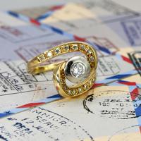 The Vintage Spiral Infinity Diamond Ring (2 of 5) The Vintage Spiral Infinity Diamond Ring (2 of 5)