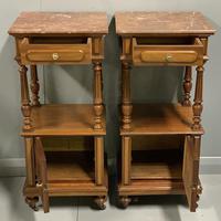 Pair of French Walnut Bedside Cabinets (5 of 8) Pair of French Walnut Bedside Cabinets (5 of 8)